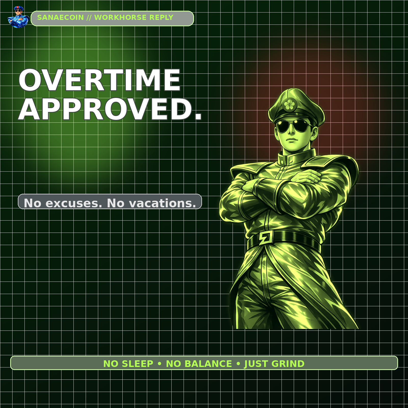 Overtime approved.